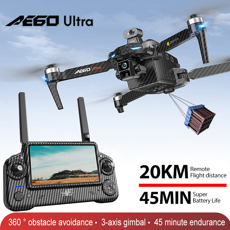 Drone Surveying - AE60 GPS 드론 전문가용 8K 카메라