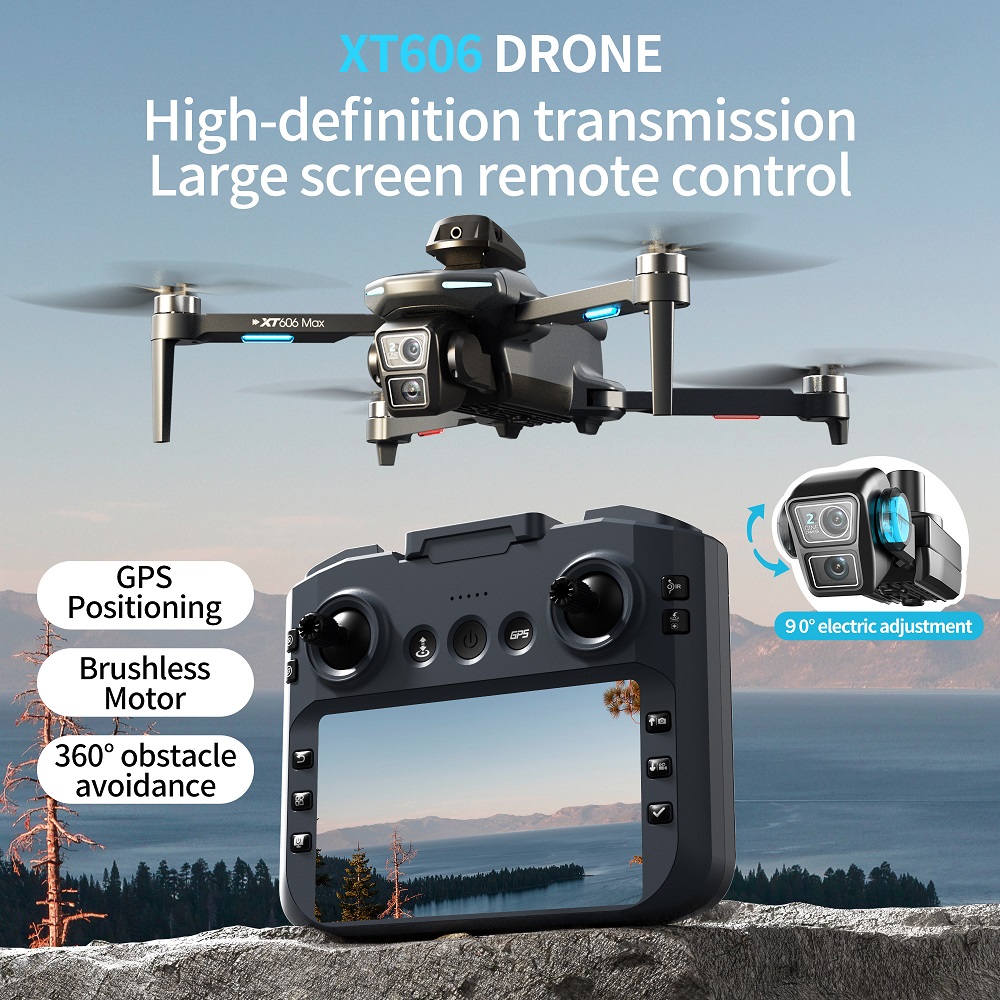 XT606 MAX 3 배터리 드론 4k 8K HD 전문 - Drone Photogrammetry 리뷰 및 가격